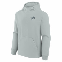 Detroit Lions Unisex Front Office Tonal Tri-Blend Pullover Hoodie Gray - Fanatics