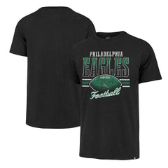 Philadelphia Eagles '47 Gridiron Classics Last Call Franklin T-Shirt Black - 47 brand