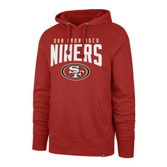 San Francisco 49ers '47 Headline Pullover Hoodie Scarlet - 47 brand