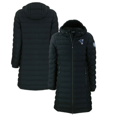 Indianapolis Colts Cutter & Buck Women's Throwback Logo Mission Ridge Repreve Eco Insulated Full-Zip Puffer Jacket Black - NFL