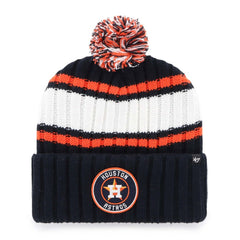 Houston Astros '47 Plateau Cuffed Knit Hat with Pom On Sale