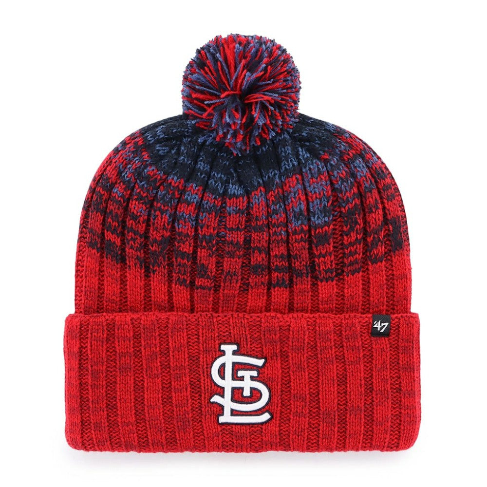 St. Louis Cardinals '47 Cascade Cuffed Knit Hat with Pom discount