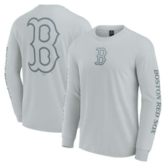 Boston Red Sox Fanatics Elements Strive Long Sleeve T-Shirt On Sale