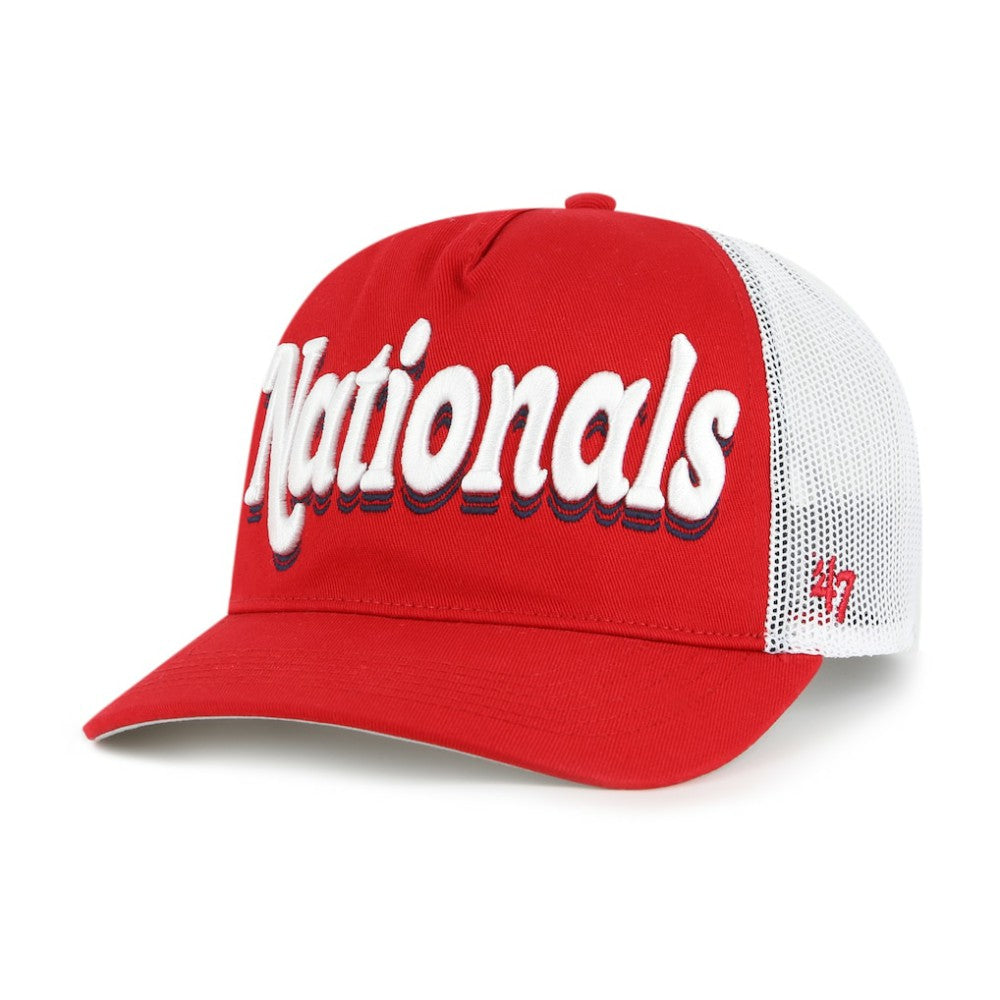 Washington Nationals '47 Women's Biloxi Hitch Adjustable Hat On Sale