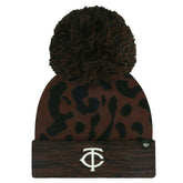 Minnesota Twins '47 Women's Rosette Cuffed Knit Hat with Pom Lifestyle