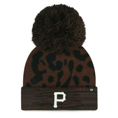 Pittsburgh Pirates '47 Women's Rosette Cuffed Knit Hat with Pom On Sale