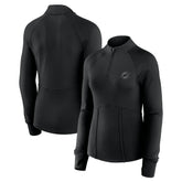 Miami Dolphins Women's Elements Quarter-Zip Jacket Black - Fanatics