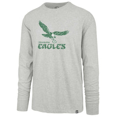 Philadelphia Eagles '47 Premier Franklin Long Sleeve T-Shirt Gray - 47 brand