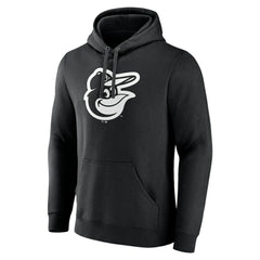 Baltimore Orioles Monochrome Personalized Name & Number Pullover Hoodie Online