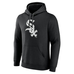 Chicago White Sox Monochrome Personalized Name & Number Pullover Hoodie Clearance