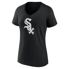 Chicago White Sox Women's Monochrome Personalized Name & Number V-Neck T-Shirt Online