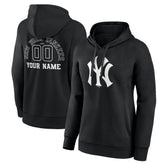 New York Yankees Women's Monochrome Personalized Name & Number Pullover Hoodie for sale