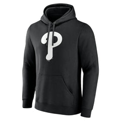 Philadelphia Phillies Monochrome Personalized Name & Number Pullover Hoodie Clearance