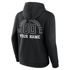 St. Louis Cardinals Monochrome Personalized Name & Number Pullover Hoodie discount