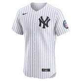 Derek Jeter New York Yankees Nike Home 2020 Hall of Fame Induction Patch Elite Player Jersey Lifestyle