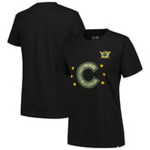 Chicago Cubs New Era Women's Armed Forces Day T-Shirt On Sale