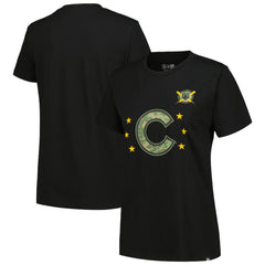 Chicago Cubs New Era Women's Armed Forces Day T-Shirt On Sale
