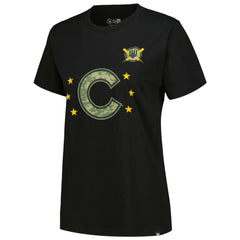 Chicago Cubs New Era Women's Armed Forces Day T-Shirt On Sale