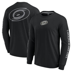 Carolina Hurricanes - Fanatics Elements Strive Long Sleeve T-Shirt Black