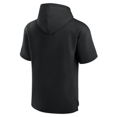 Boston Bruins Fanatics Elements Ready Short Sleeve Pullover Hoodie Black
