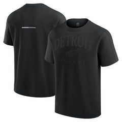 Detroit Red Wings - Fanatics Elements Flex Tri-Blend T-Shirt Black