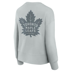Toronto Maple Leafs - Fanatics Women's Elements Flow Pullover Sweatshirt Gray