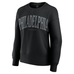 Philadelphia Flyers - Fanatics Women's Elements Flow Pullover Sweatshirt Black
