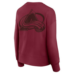 Colorado Avalanche - Fanatics Women's Elements Flow Pullover Sweatshirt Burgundy