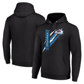 Colorado Avalanche - Starter Color Scratch Fleece Pullover Hoodie Black