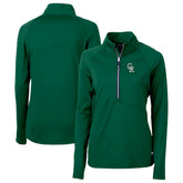 Colorado Rockies Cutter & Buck Women's City Connect Adapt Eco Knit Recycled Half-Zip Pullover Top Clearance