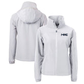 Milwaukee Brewers Cutter & Buck Women's City Connect Charter Eco Recycled Full-Zip Jacket Lifestyle