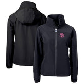 San Diego Padres Cutter & Buck Women's City Connect Charter Eco Recycled Full-Zip Jacket On Sale