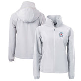 Chicago Cubs Cutter & Buck Women's City Connect Charter Eco Recycled Full-Zip Jacket Lifestyle