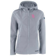 San Diego Padres Cutter & Buck Women's City Connect Evoke Eco Softshell Recycled Full-Zip Hoodie Jacket Near Me