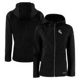 Chicago White Sox Cutter & Buck Women's City Connect Evoke Eco Softshell Recycled Full-Zip Hoodie Jacket Lifestyle