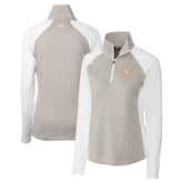 Houston Astros Cutter & Buck Women's City Connect Forge Tonal Stripe Stretch Half-Zip Pullover Top Online