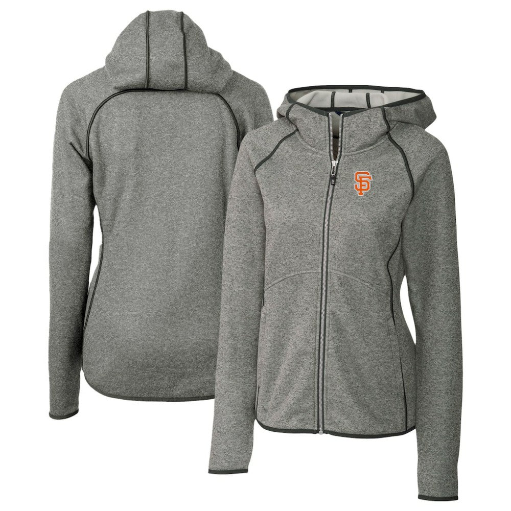 San Francisco Giants Cutter & Buck Women's City Connect Mainsail Full-Zip Hooded Jacket discount