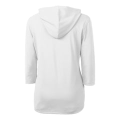 Chicago Cubs Cutter & Buck Women's City Connect Virtue Eco Pique Recycled Half-Zip Pullover Hoodie Sale
