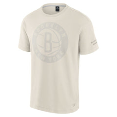 Fanatics - Brooklyn Nets Elements Iconic T-Shirt - Cream