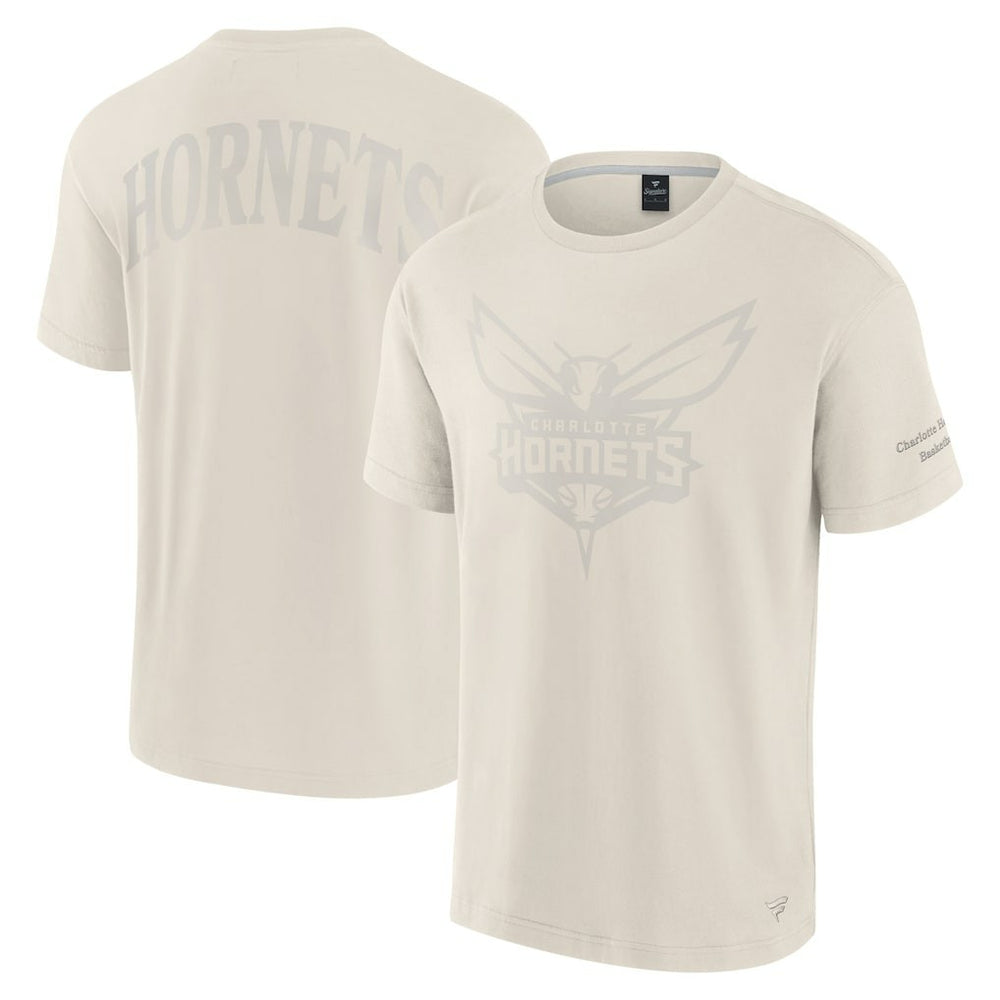 Fanatics - Charlotte Hornets Elements Iconic T-Shirt - Cream