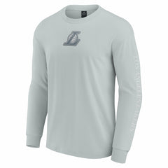 Fanatics - Los Angeles Lakers Elements Strive Long Sleeve T-Shirt - Gray