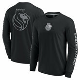 Fanatics - Sacramento Kings Elements Strive Long Sleeve T-Shirt - Black