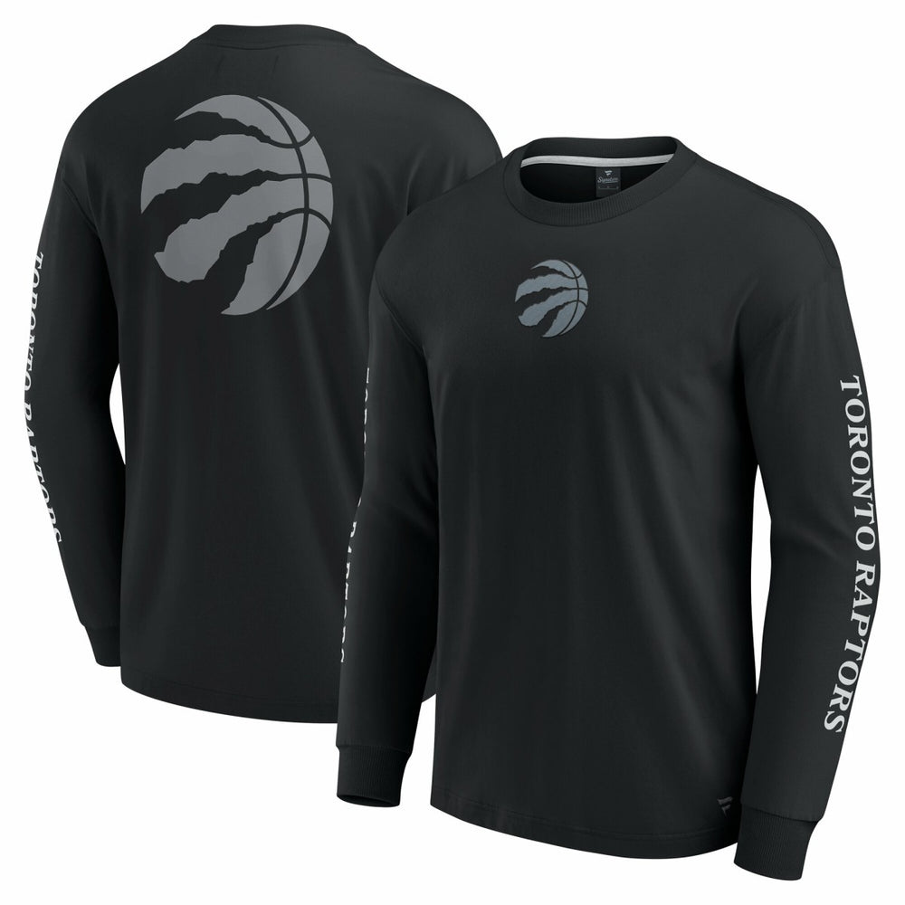 Fanatics - Toronto Raptors Elements Strive Long Sleeve T-Shirt - Black