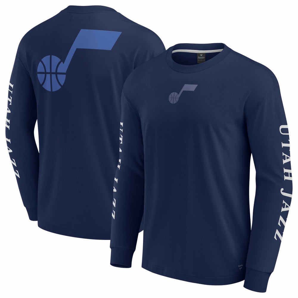 Fanatics - Utah Jazz Elements Strive Long Sleeve T-Shirt - Navy