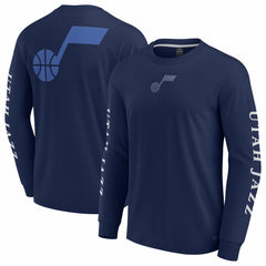 Fanatics - Utah Jazz Elements Strive Long Sleeve T-Shirt - Navy