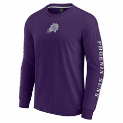 Fanatics - Phoenix Suns Elements Strive Long Sleeve T-Shirt - Purple