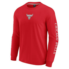 Fanatics - Chicago Bulls Elements Strive Long Sleeve T-Shirt - Red