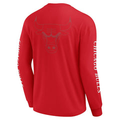 Fanatics - Chicago Bulls Elements Strive Long Sleeve T-Shirt - Red