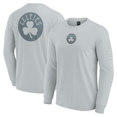 Fanatics - Boston Celtics Elements Strive Long Sleeve T-Shirt - Gray