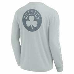 Fanatics - Boston Celtics Elements Strive Long Sleeve T-Shirt - Gray